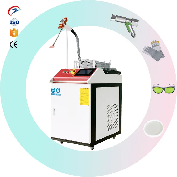 

2023 new design 2000W 220V laser cleaning machine rust remover laser cleaner can be customized