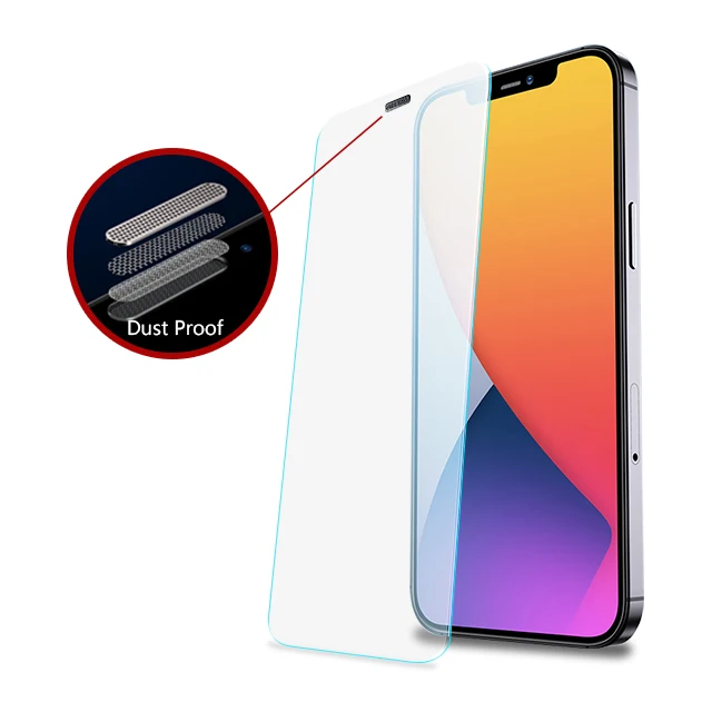 

High quality High Clear Screen Protector For iphone 12pro Tempered Glass, Transparency 99% color
