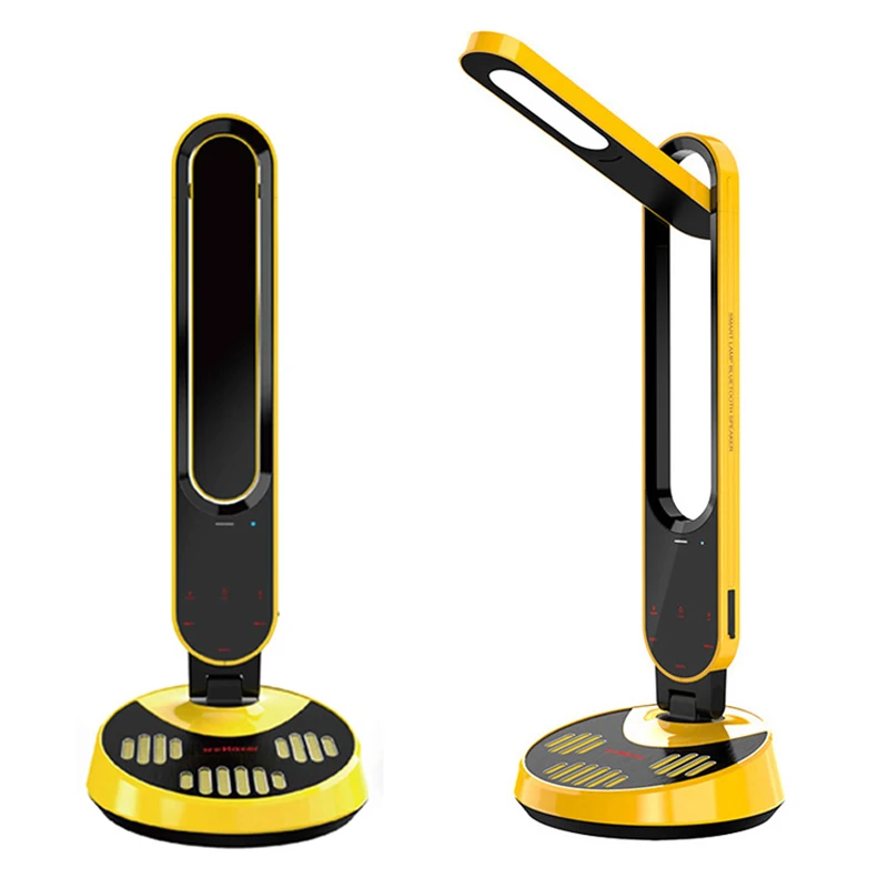 

High quality desk LED touch lamp Bluetooth speaker smart wireless speaker