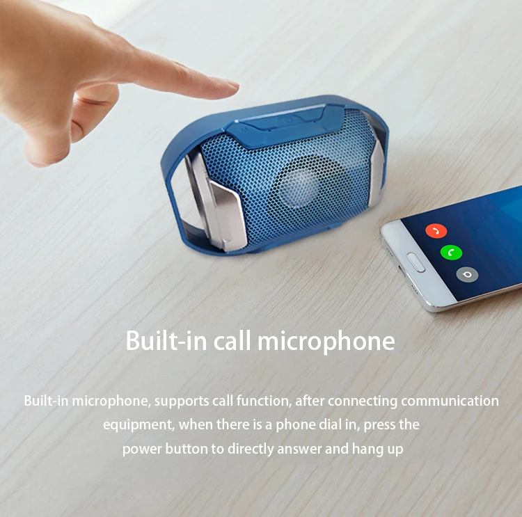 New Design LED Speaker SLC-093 wireless Speaker support BT/USB/TF card/Aux/FM functions Portable Speaker - ANKUX.COM