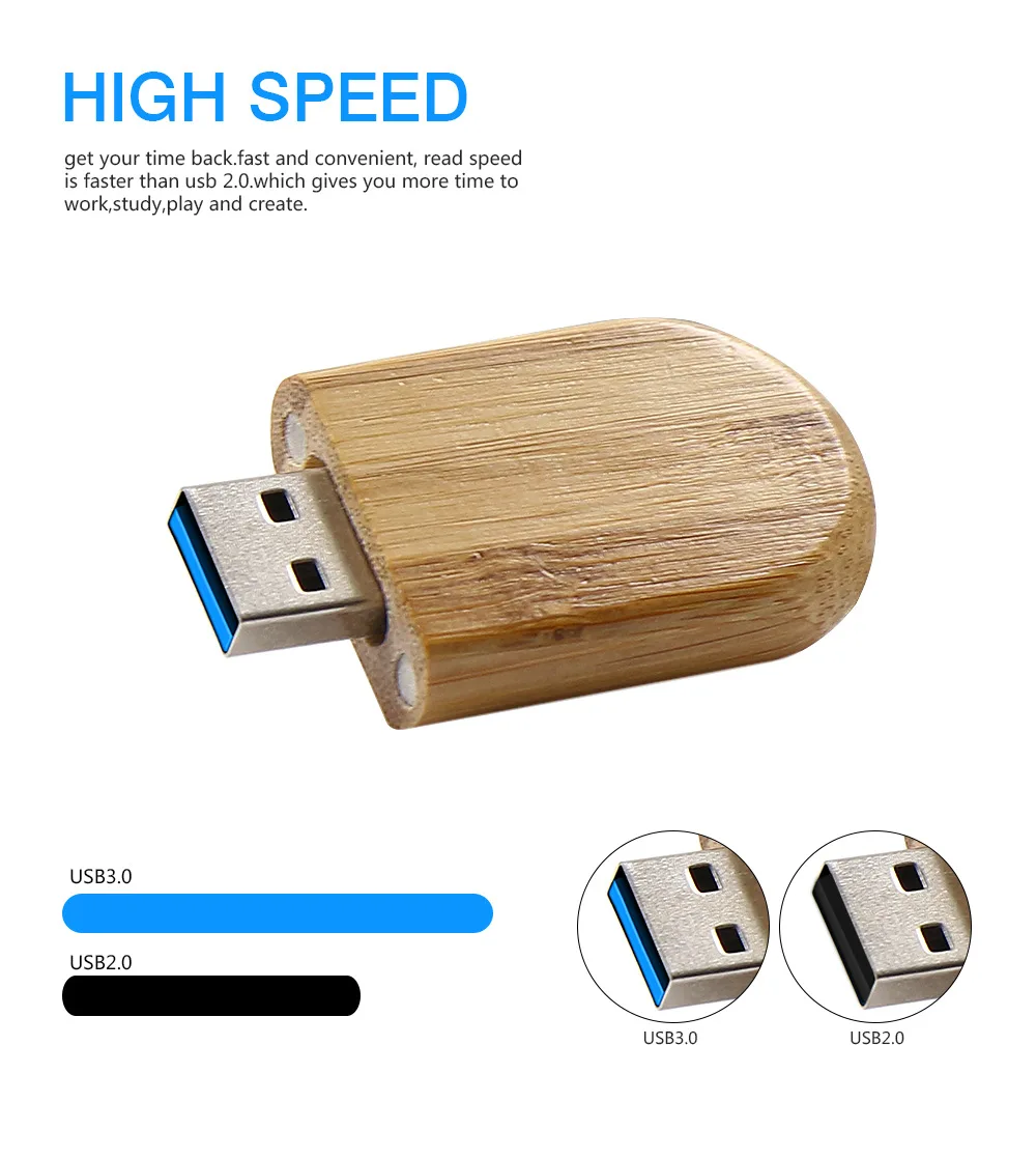 Factory bulk sale custom mini 3.0 64gb wooden usb flash drive - ANKUX.COM