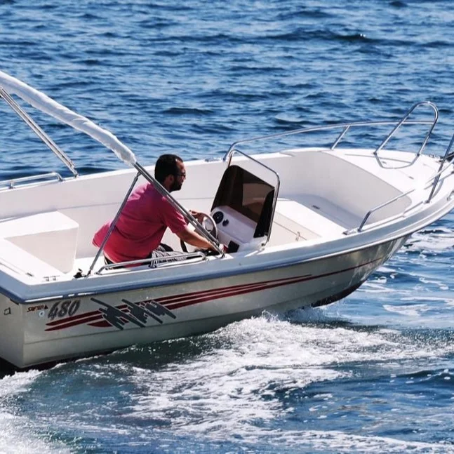 
STAR OF THE SEASON! 480CM FIBERGLASS BOAT 