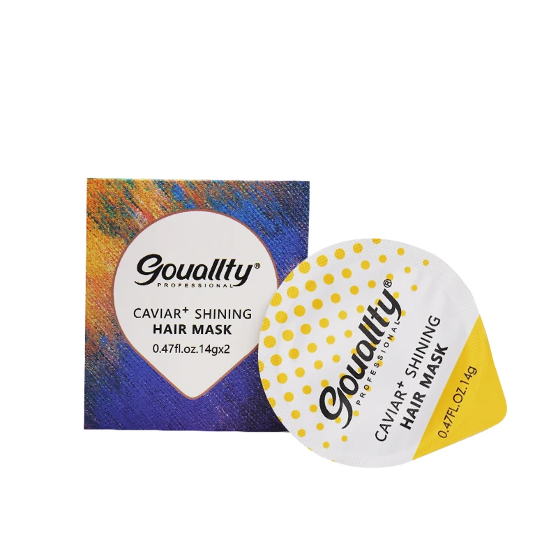 

Gouallty Individual Package Best Professional Beauty Treatment Hair Care Product Caviar Hair film For Salon