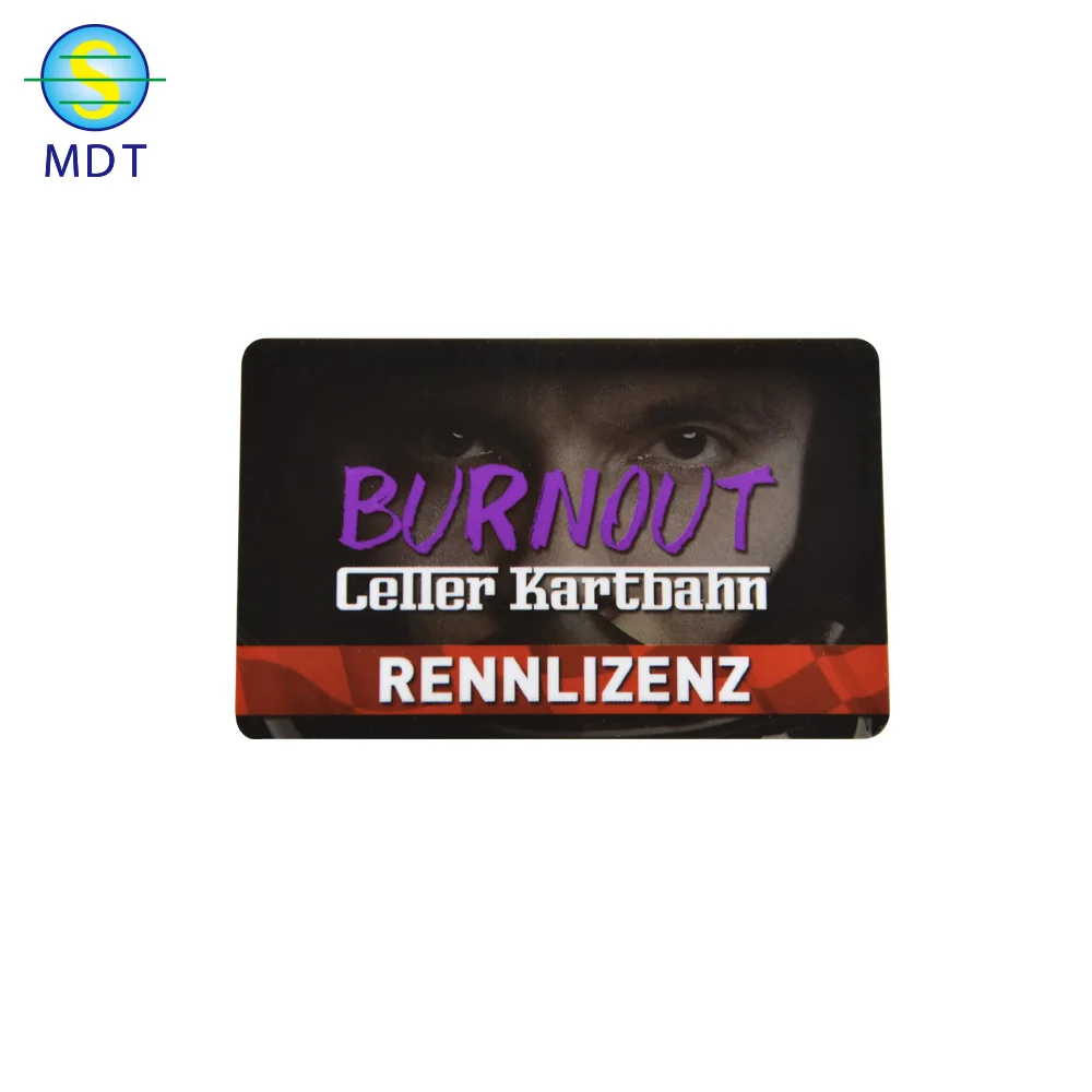 

DU custom pvc card, Cmyk color or pantone color