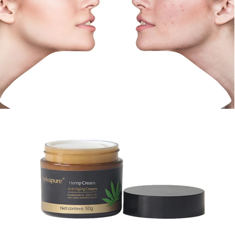 

Private Label OEM Hemp Skin Care Product Deep Nourishing Hemp CBD Skin Whitening Cream, Milk white