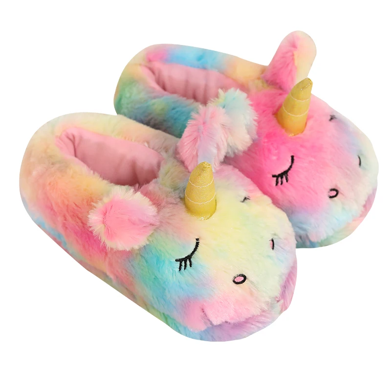 

Fashion Warm Pink Fluffy Winter Plush Fuzzy Indoor Women Home Soft Faux Alpaca Fur Ladies Slippers