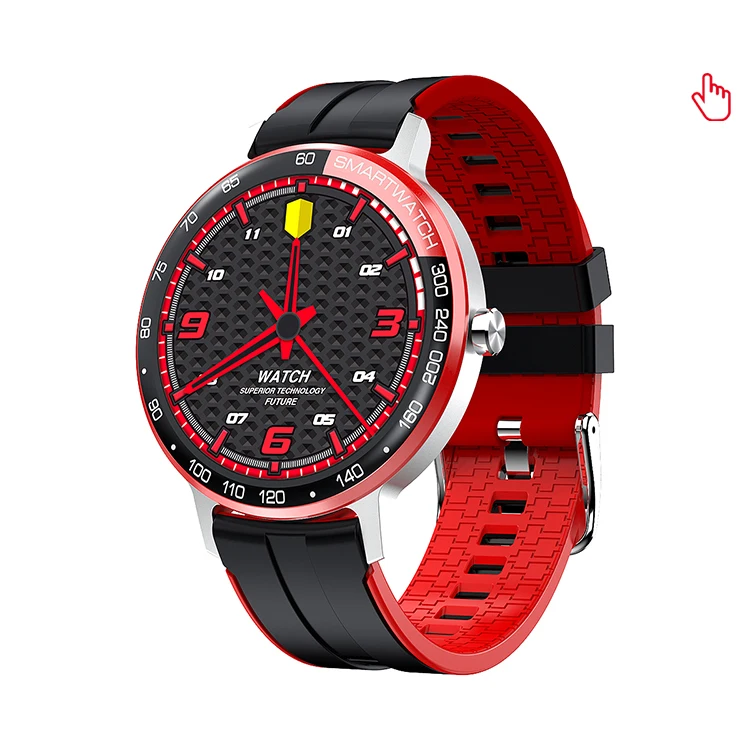 

2021 Luxury Fashion Design Ip68 Waterproof 360*360 PHD IPS Full Round Touch Fitness Tracker Android Smart Watch With Play Games