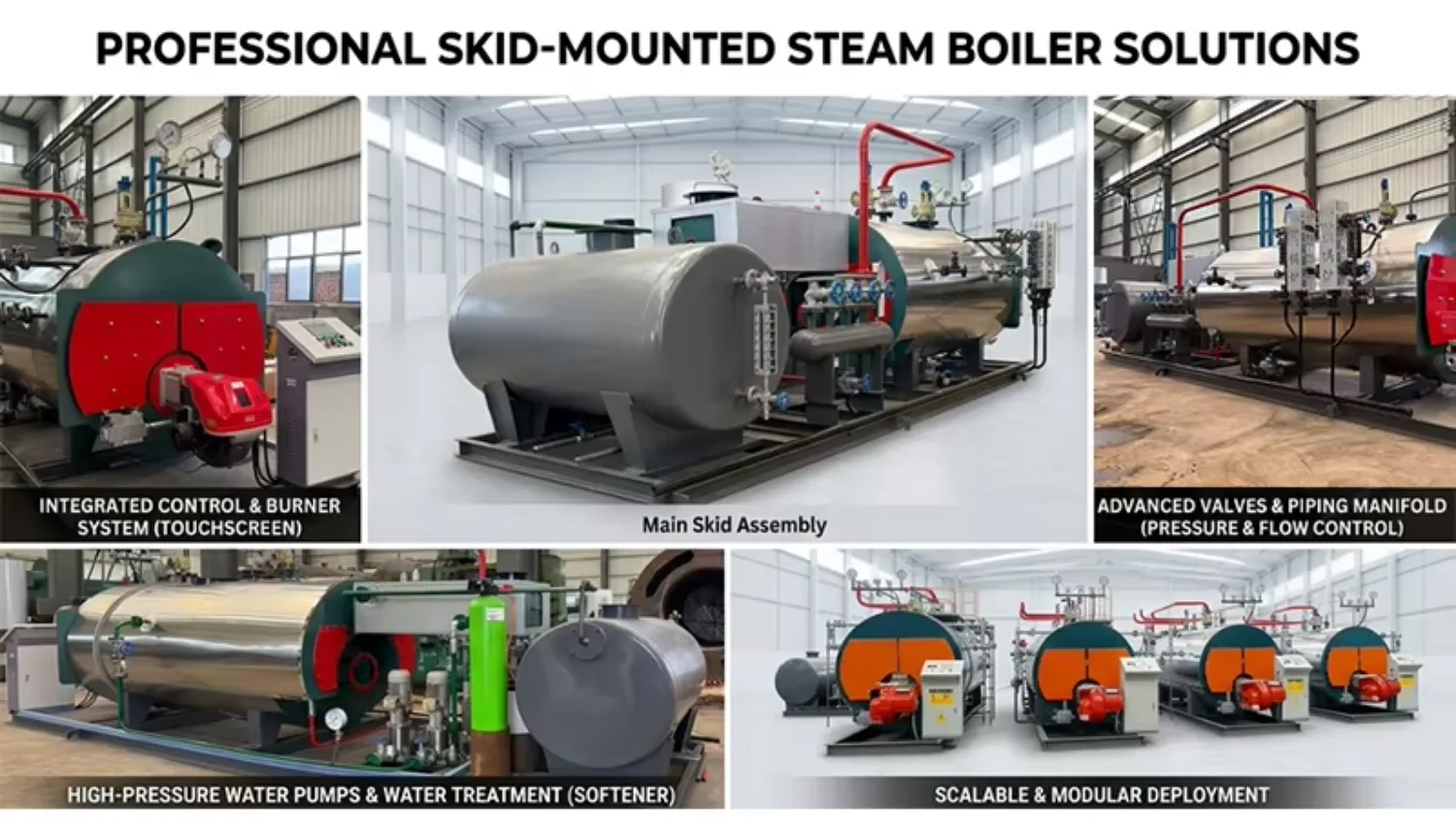 Steam Boiler, 5000kg/h, 1000kg/h, LPG - detail 12