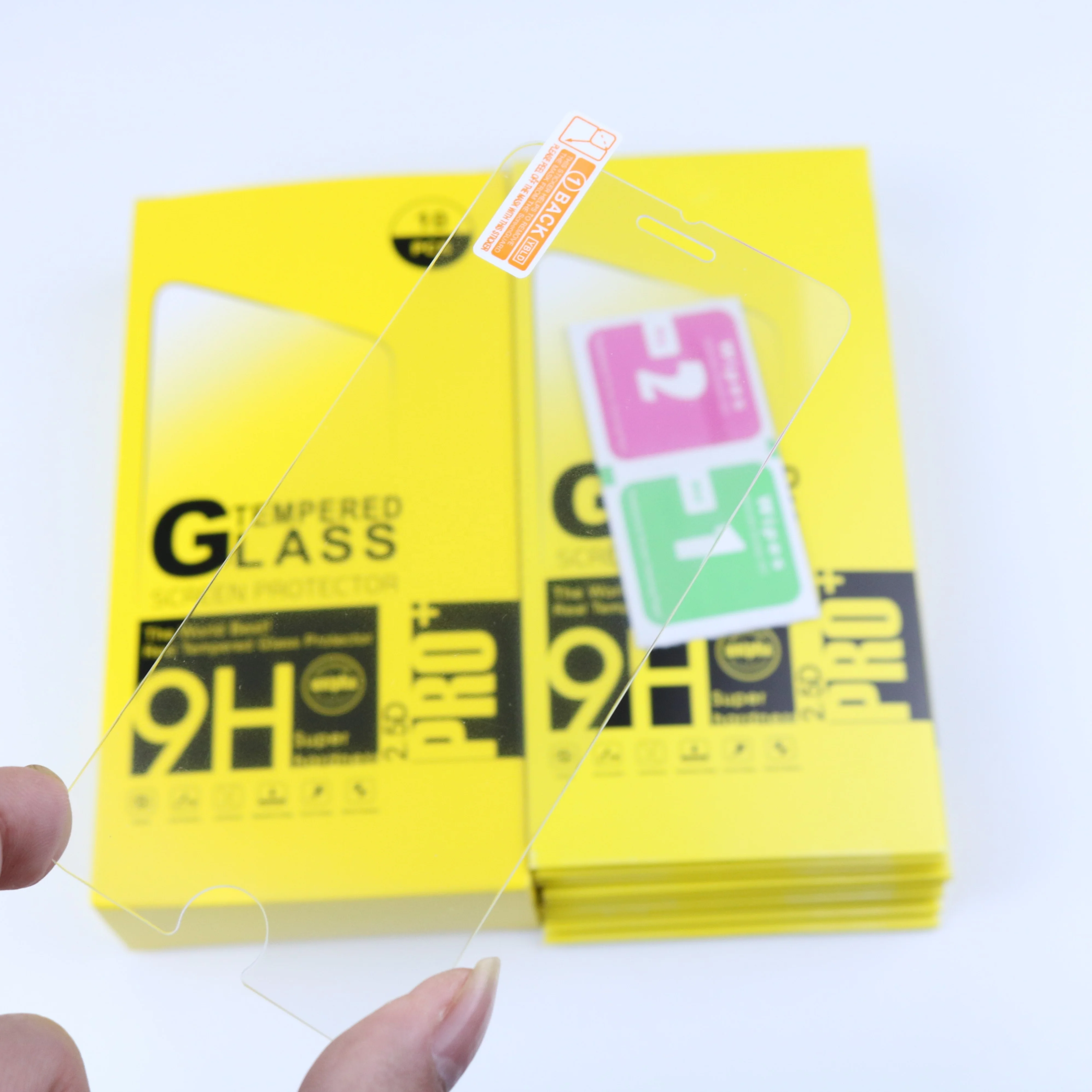 

China factory 9h 2.5D transparent Tempered glass screen protector for Apple iphone13 12pro Max Xs Xr