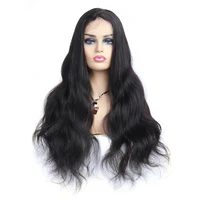 

Free sample unprocessed remy peruvian hair 28 inch body wavy natural black color human hair full lace wigs