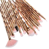 

20 pcs Marble Makeup Brush,High Quality Cosmetic Makeup Brush Set,OEM Custom logo Private Label Powder Brushes Makeup Brush Tool