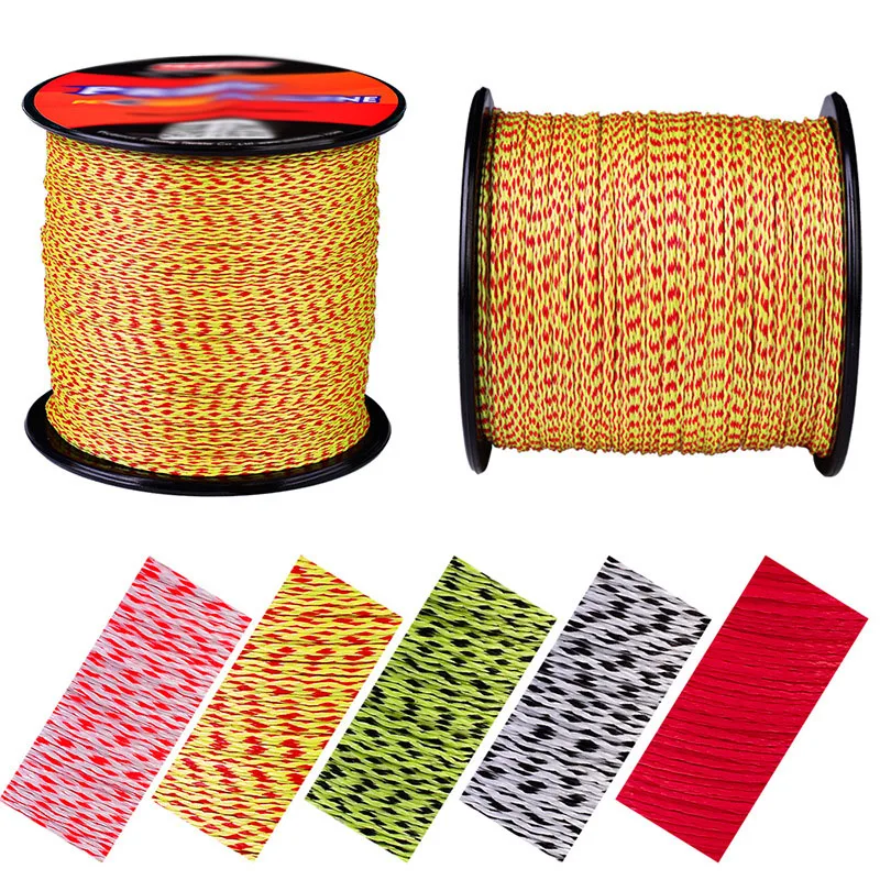 

4 braided 500 meters 0.4-10.0 fishing line PE braided strong horse colorful fishing line rock fishing sea colorful line