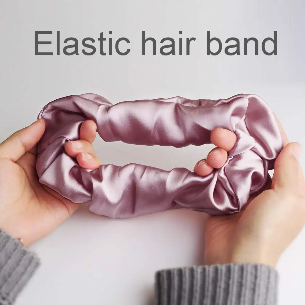 Premium Quality Elastic Hair Ties 100 Mulberry Silk Scrunchies