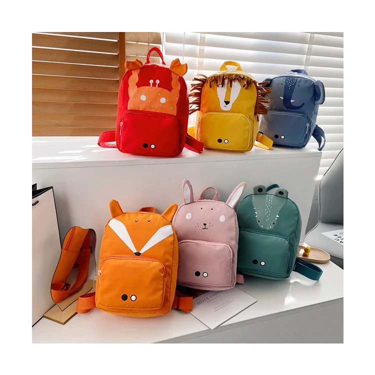 

2021 Cute Cartoon Backpack Girl nylon Backpacks Cute Fashion boy Backpacks Children Schoolbag Kids Gift School Bag, Customized color