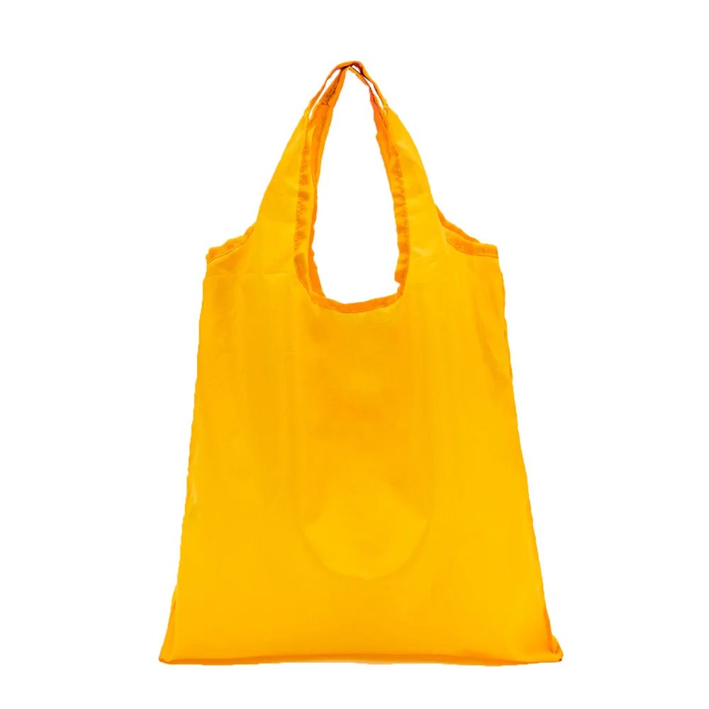 

Custom logo foldable polyester eco friendly tote reusable shopping bags
