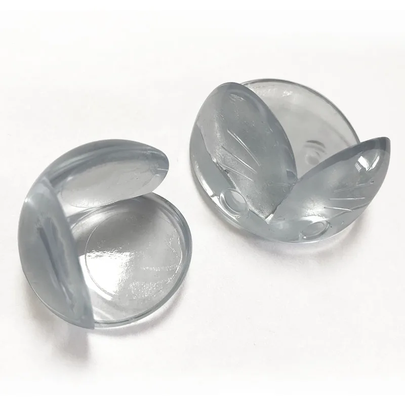 

Self Adhesive Baby Safety Ball Shape Clear Plastic Table Corner Protectors, Transparent or customized