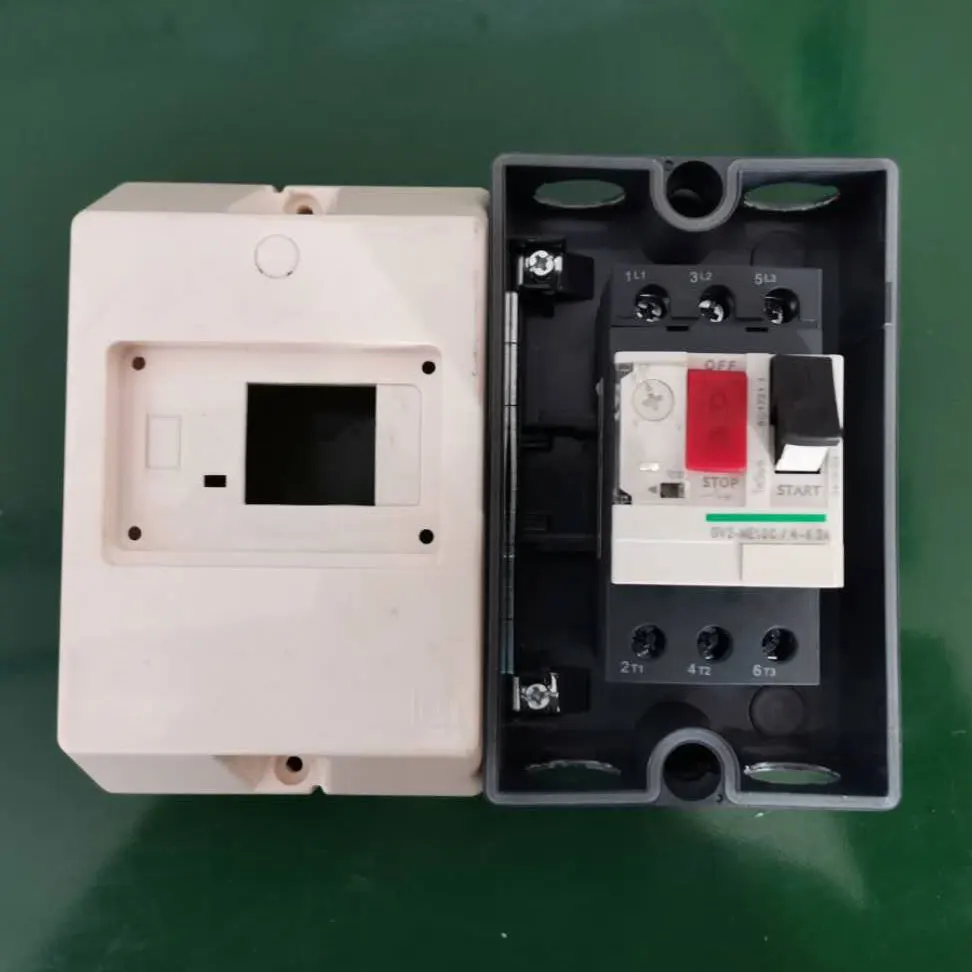 GV2ME Enclosure IP55 GV2MC02 GV2MC03 IP41 GV2MC01 Enclosed Starter Motor Protection Circuit Breakers GV2ME with IP55 box