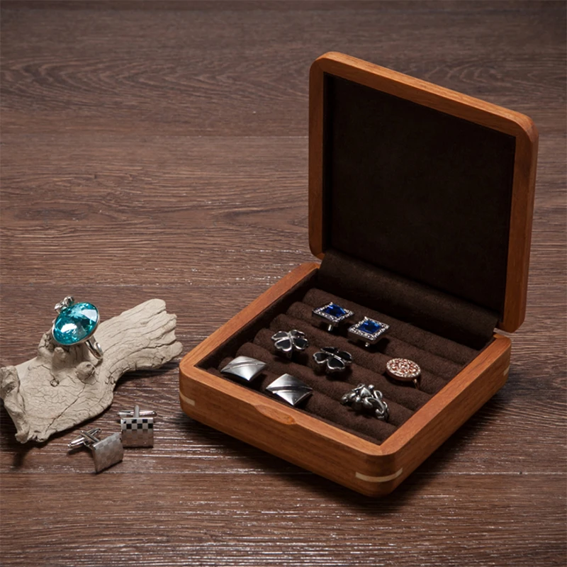 

Fashional Packaging Storage box Jewelry Gift Box Customized Logo Ring Boxes