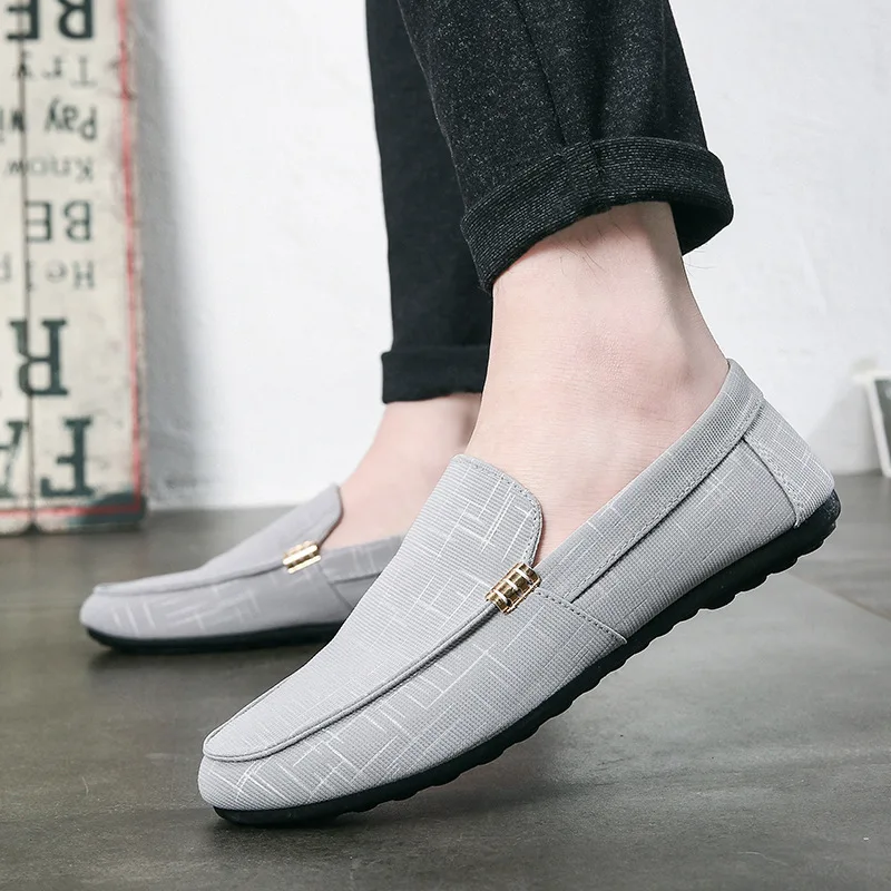 

Men's Loafers Comfortable Men Party Shoes Breathable Moccasins Casual Driving Shoes For Men, 2 colors