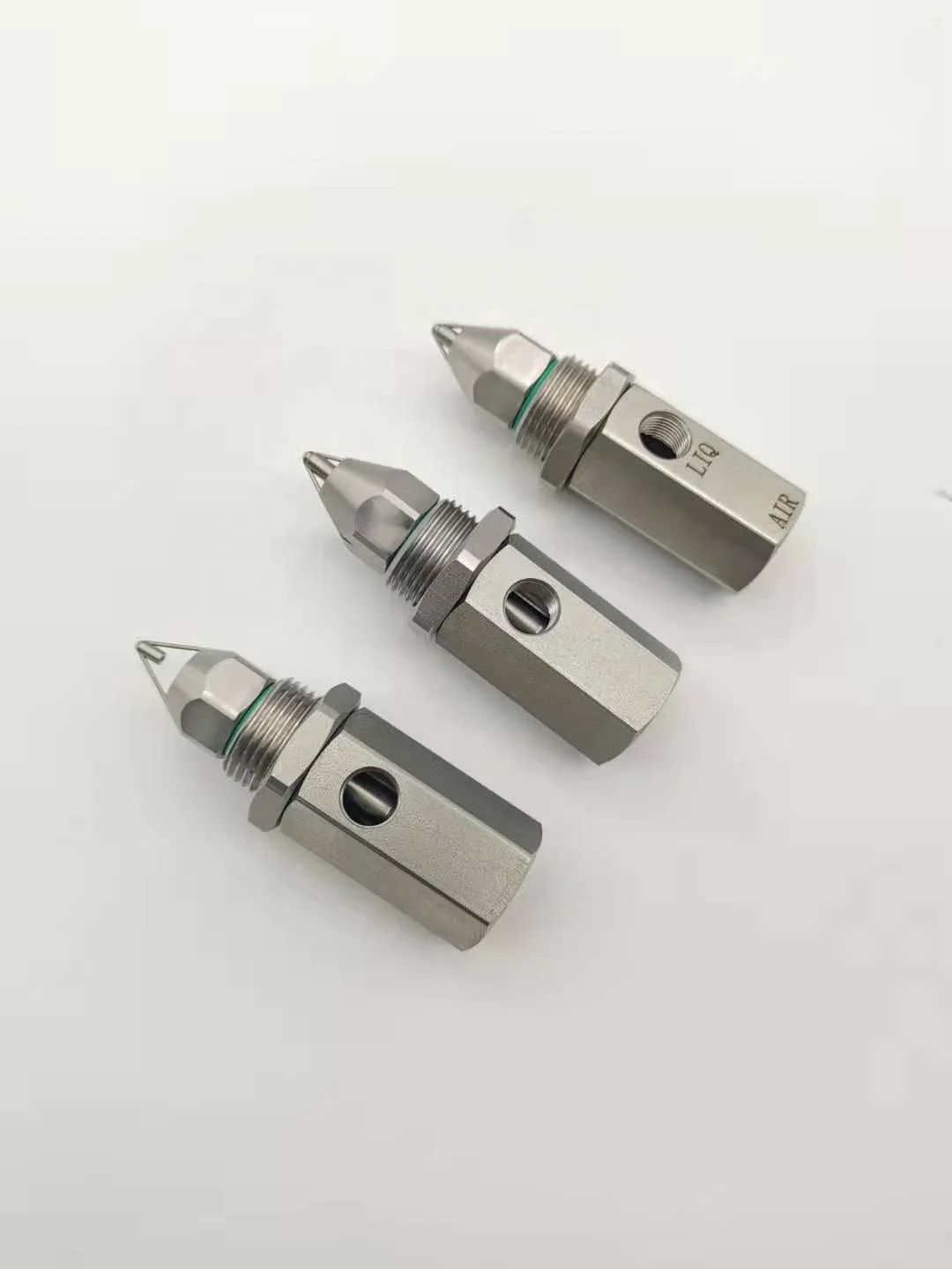 
Stainless Steel air water mixing nozzle Air Atomizing Nozzle Spray 