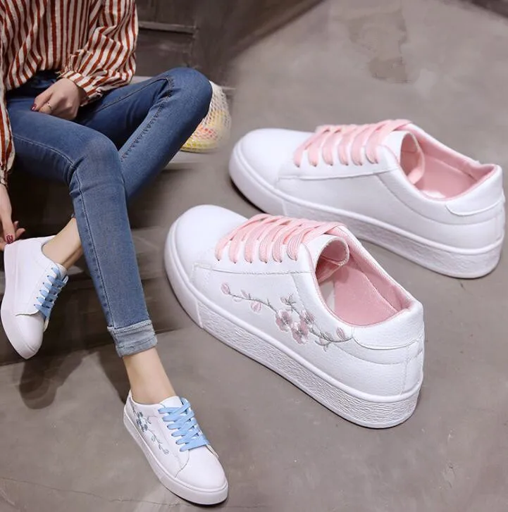 

cy30754a Korean female heavy bottomed shoes running shoes women fashion white shoes, Many