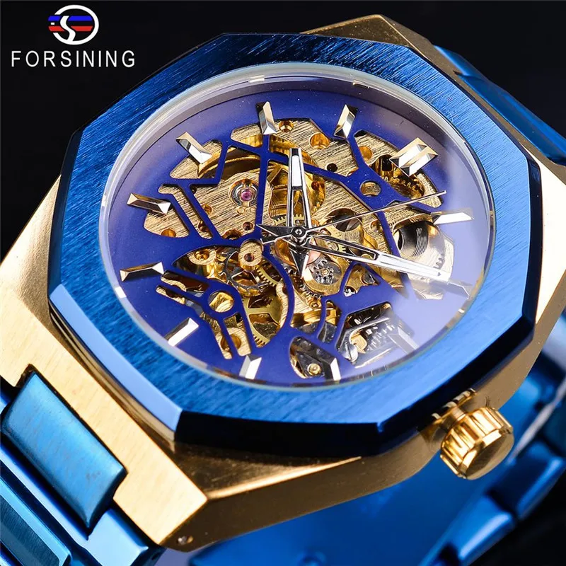 

2021 Forsining leisure custom watches automatic mechanical men watches low moq
