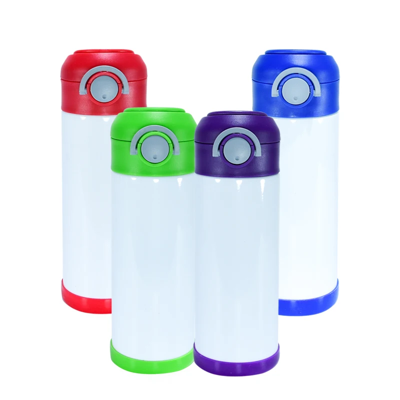 

12oz Bounce Kids Water Bottle Double Wall Sublimation Tumbler Blanks Water Bottle For Kids, Customized color