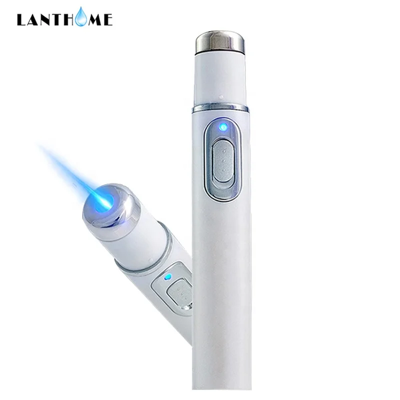 

Best Selling Portable Blue Light Laser Therapy Anti Acne Treatment Tools Acne Scar Removal Pen Beauty Equipment for Skin Care