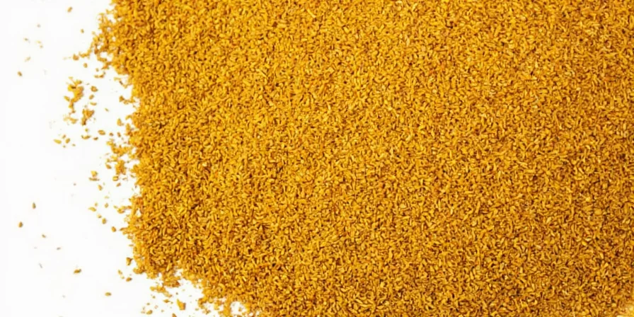 Various mustard seeds showing different colors