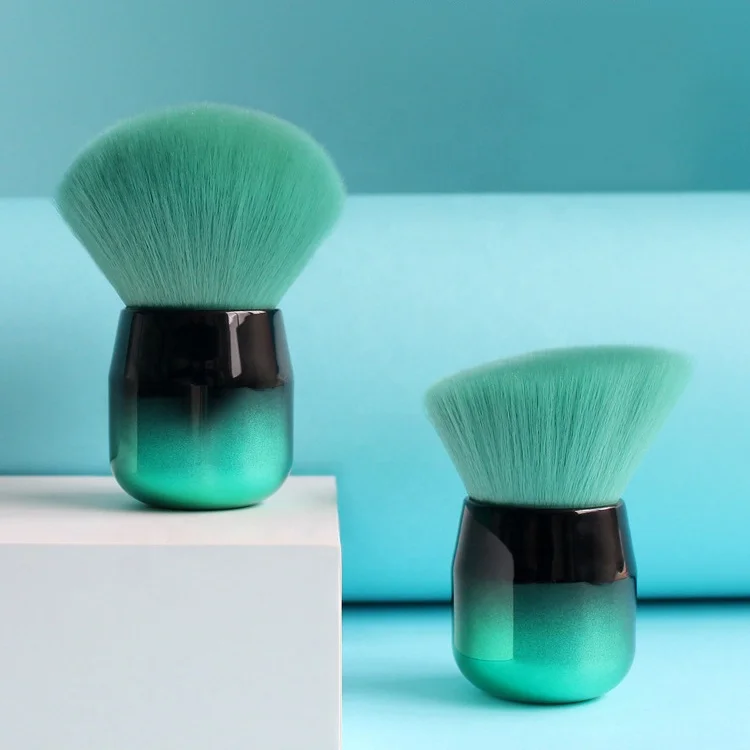 

Creative Style Makeup Brush Set Travel Portable Powder Brush Makeup Tools, Green