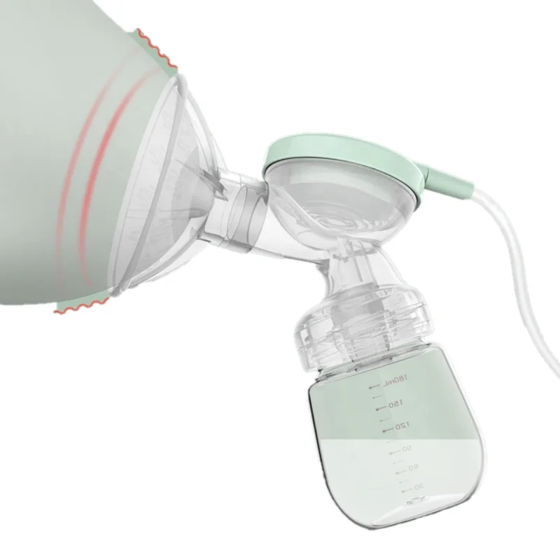 

180ml Large Capacity Breast Suction Pump Baby Silicone Breast Feeding Baby Brest Pump Electric