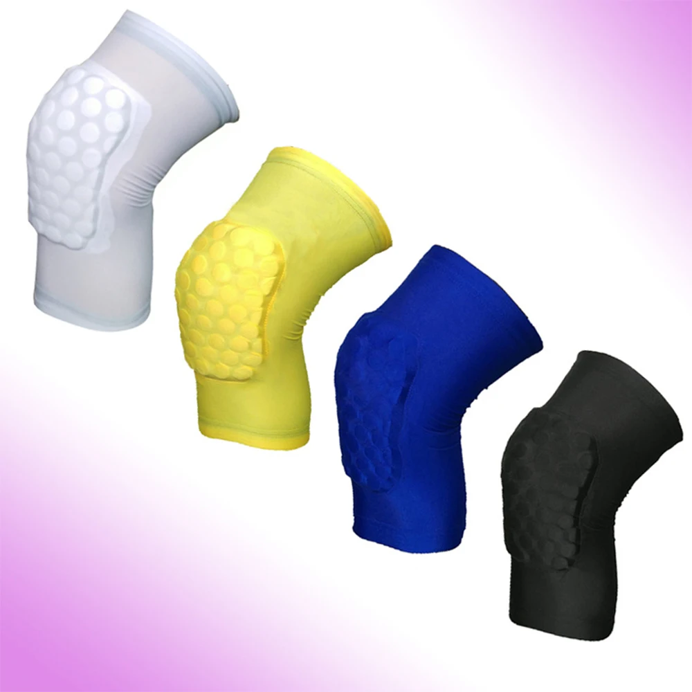 

FunFishing Orthopedic Colored Sports Mountain Bike Biking Knee Pads Honeycomb Knee Sleeve