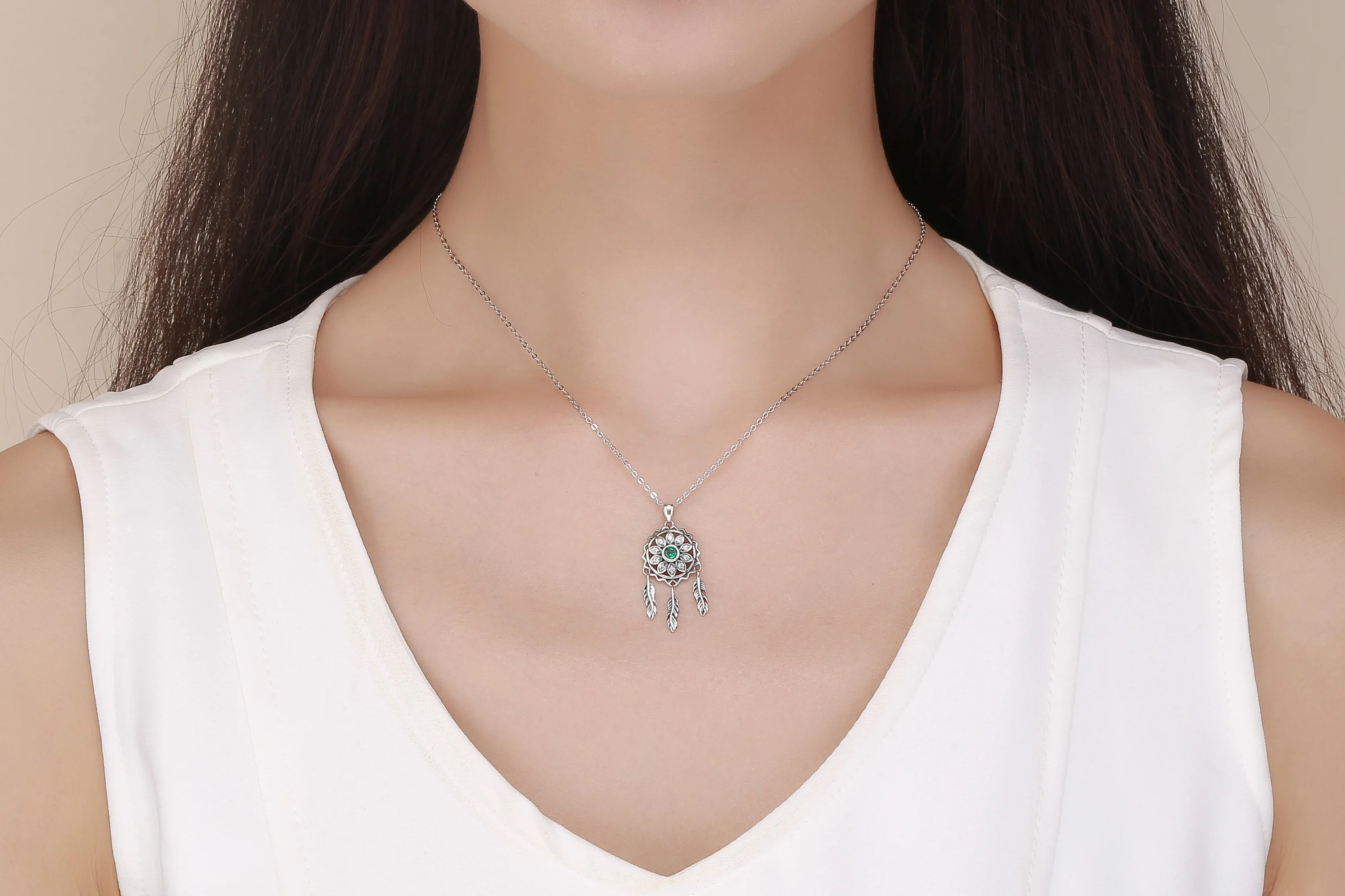 925 Sterling Kalung Liontin Penangkap Mimpi Bulu Perak Liontin Manik-Manik  Dreamcatcher Keberuntungan Choker Hadiah Untuk Wanita - Buy Liontin Kalung  925 Sterling Perak Sterling Silver Kalung Grosir,Kalung Kalung Perak  Product On Alibaba.com