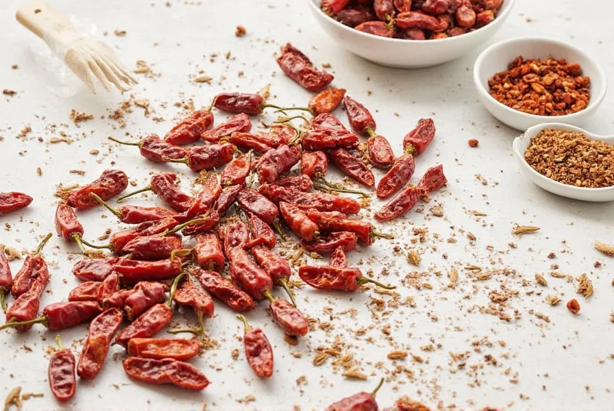 Soaking Dried Ancho Chiles