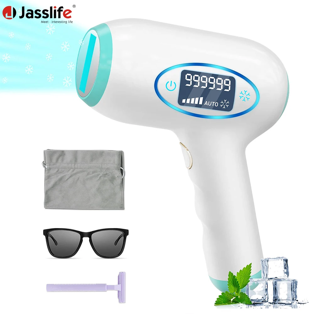 

home use portable 999999 painless permanent ice cool ipl hair removal with ice cooling system