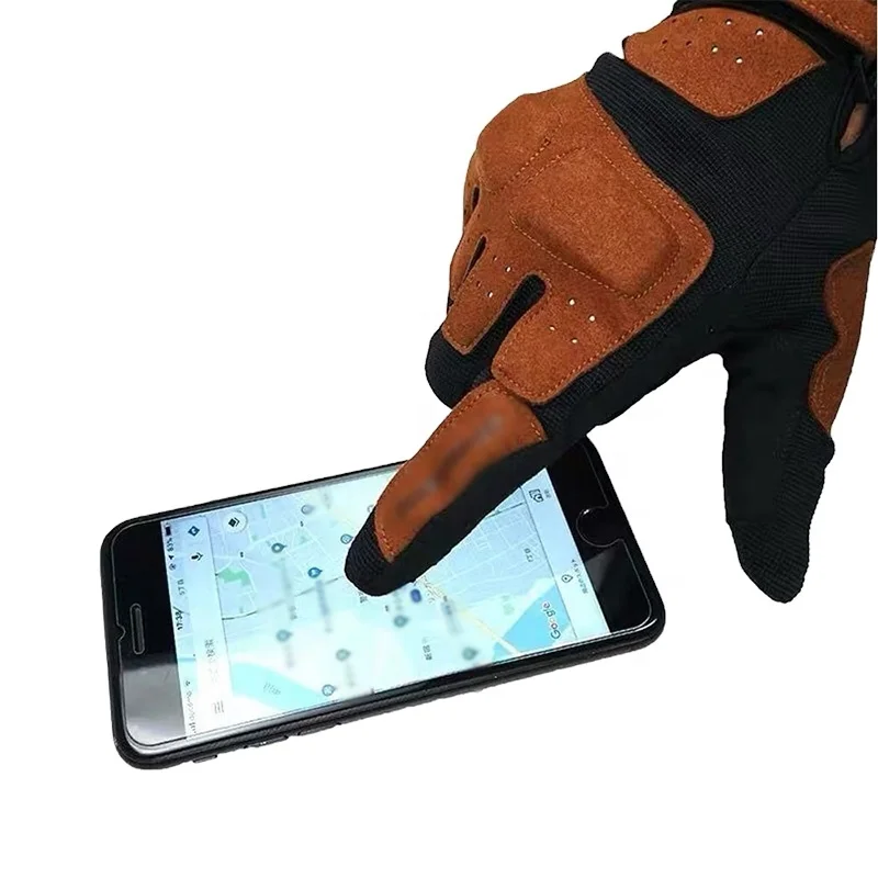 

spot Brown wear-resistant driving gloves race gloves for motorcyle gloves