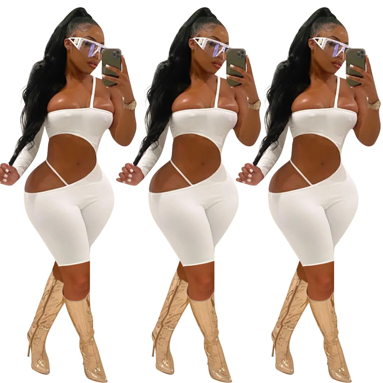 

Wholesale Fashion Womens Jumpsuits Summer 2021 Bodycon Jumpsuits For Women Sexy