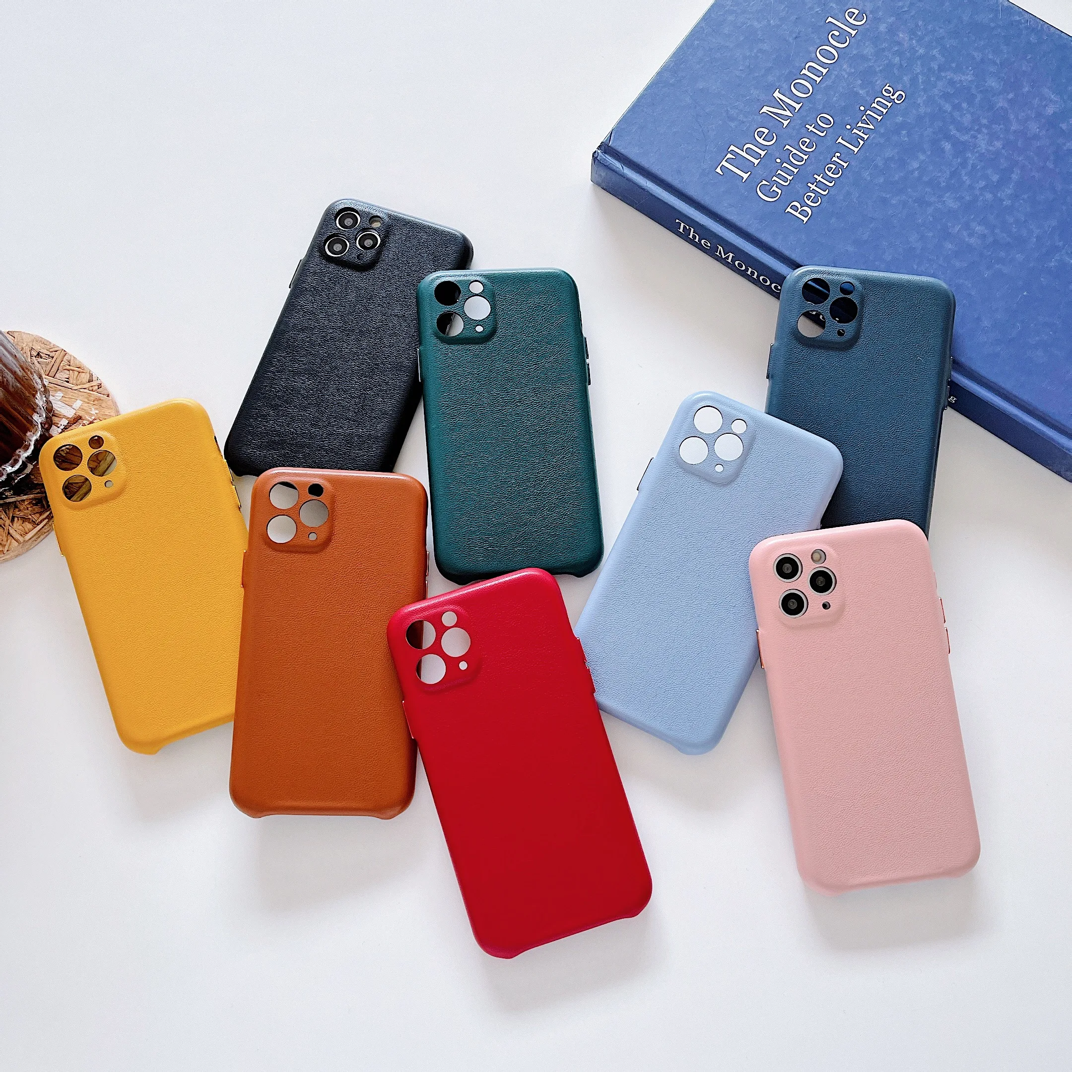 

Saiboro mobile phone accessories cover 2 in 1 cheap pvc cloth shockproof phone case for iphone 12, 8 colors