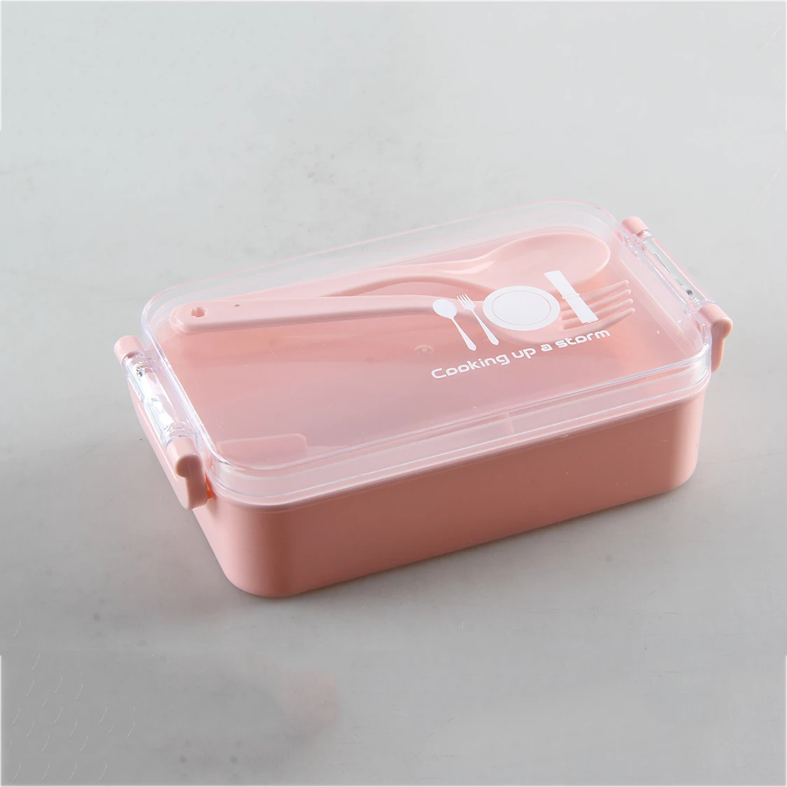 

Royalunion Durable Using Low Price Metal Eco Hot Lunch Box A024268, Pink