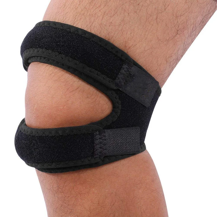 

K1 Compression Orthopedic Knee Brace Strap Sports, Adjustable Neoprene Knee Brace Support Protector, Black;red;blue