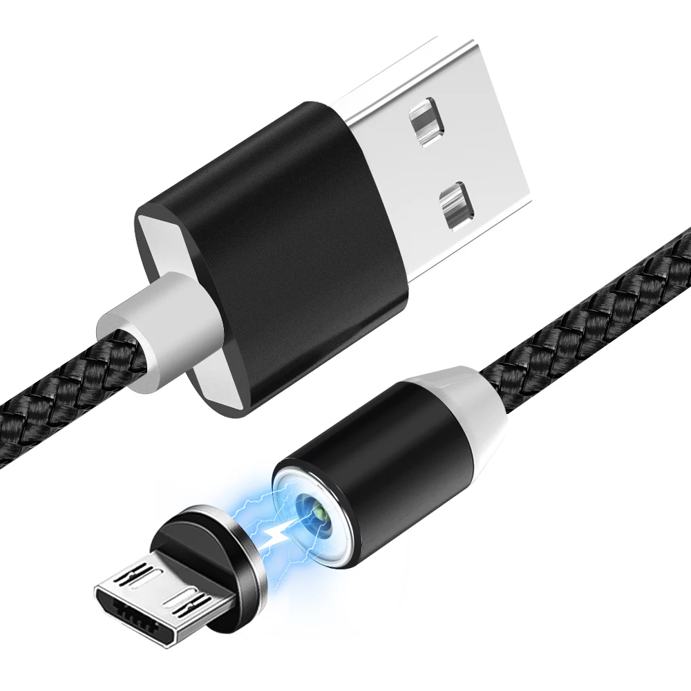 

Free Sample Nylon Braided Android Fast Charging Magnetic USB Cable