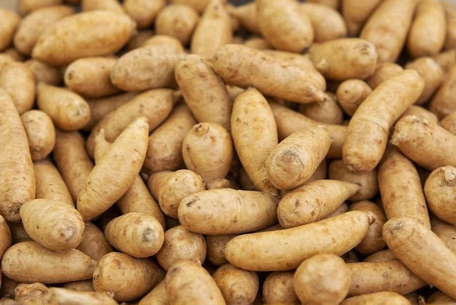 Chef preparing Thai curry paste with fresh coriander root