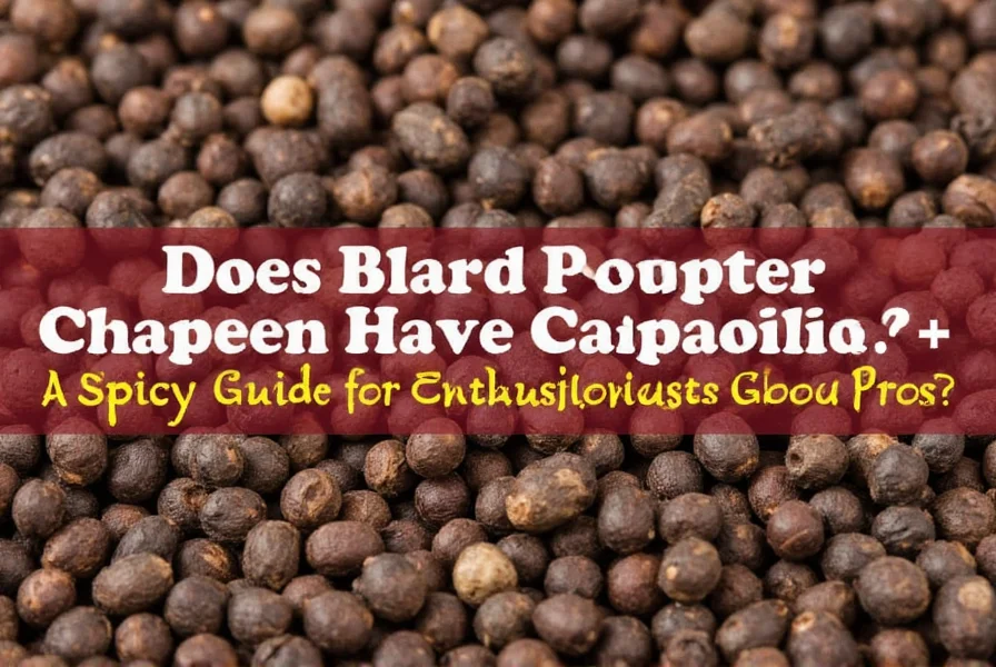 Black Pepper Grains
