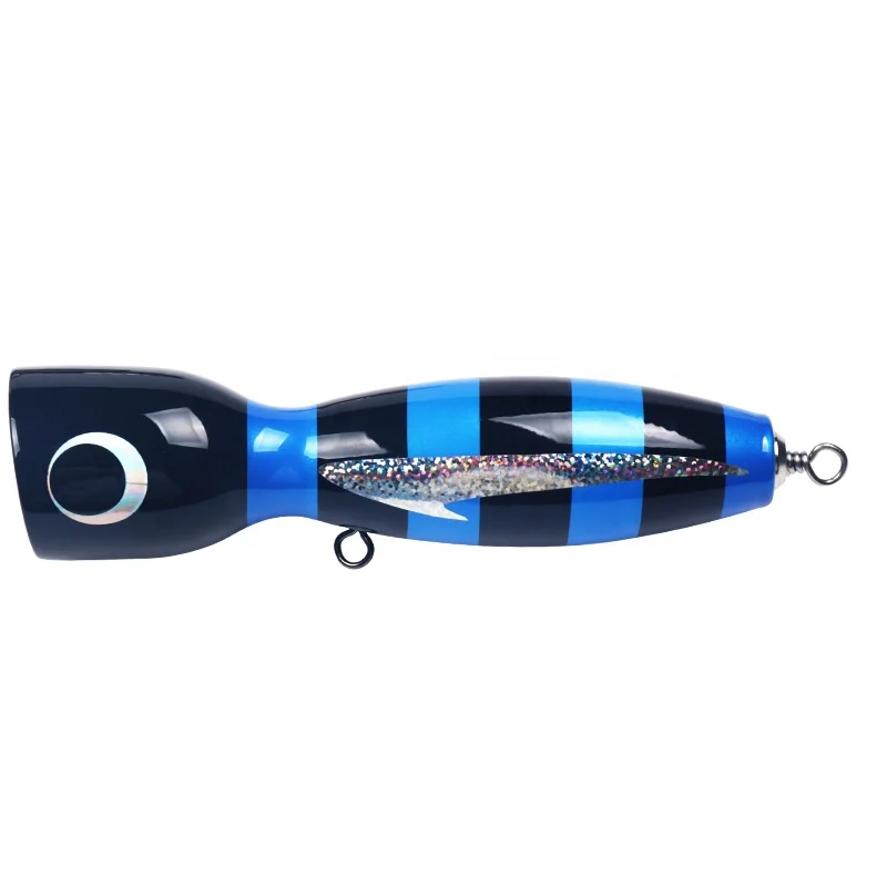 

wholesale Artificial big size hard lure stickbait salt water Big Popper Lure for tuna, 4colors