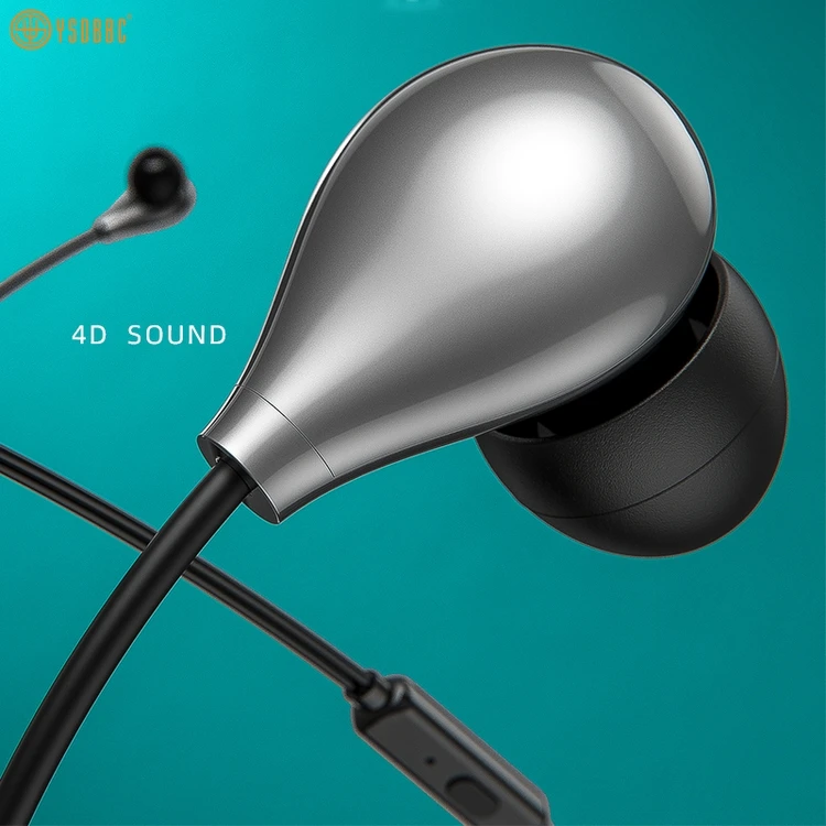 

Hot Selling Customized Logo Mobile Gaming Wired Headset Universal In Ear Earphone