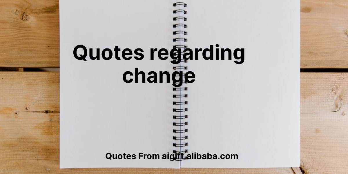 quotes regarding change