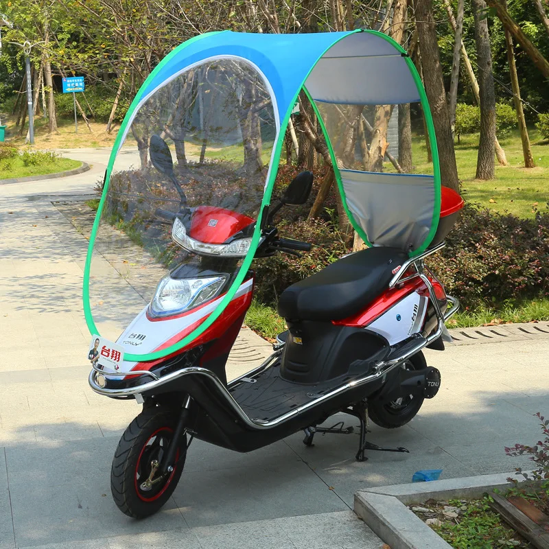 

Cheap UV electric bike scooter umbrella outdoor windproof motorcycle umbrella custom logo electric scooter umbrella for rain, Customized color