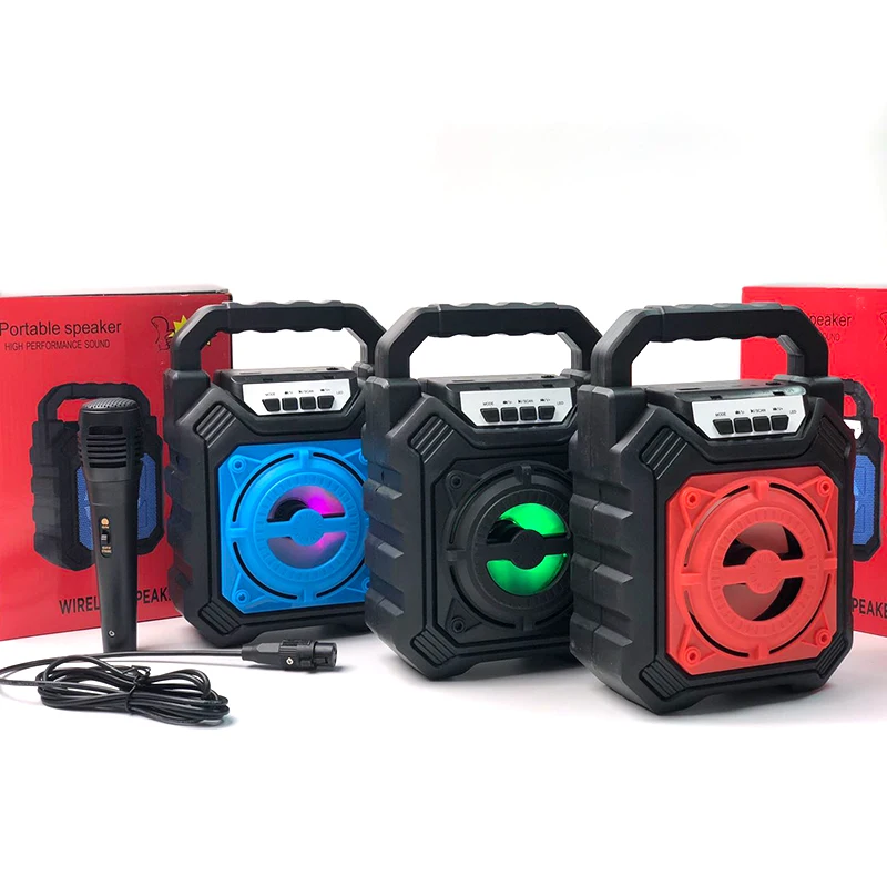 

YD-703 Hot selling NEW Portable Speaker Wireless Mini Speaker 4 Inches Outdoor Speaker Wholesale, Black