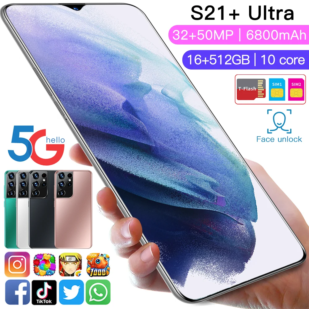 

metal plastic support android 11.0 6800mah MTK6889 5G LTE 6.7 inch display smartphone 32mp 50MP mobile phone 16GB 512GB