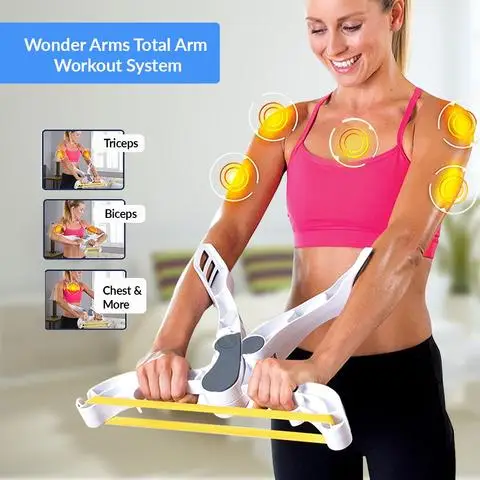 

Wonder Arms Total Workout System Resistance Training Exercise Bands